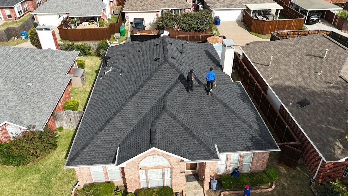 Commercial Roofing work in progress on a Berkeley property